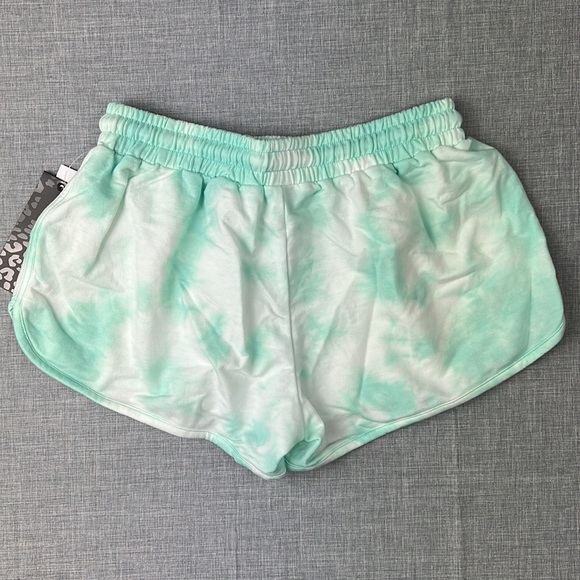 Mint Green Tie Dye Drawstring Shorts by Jessica Simpson XS, Medium & XL - Picture 4 of 4